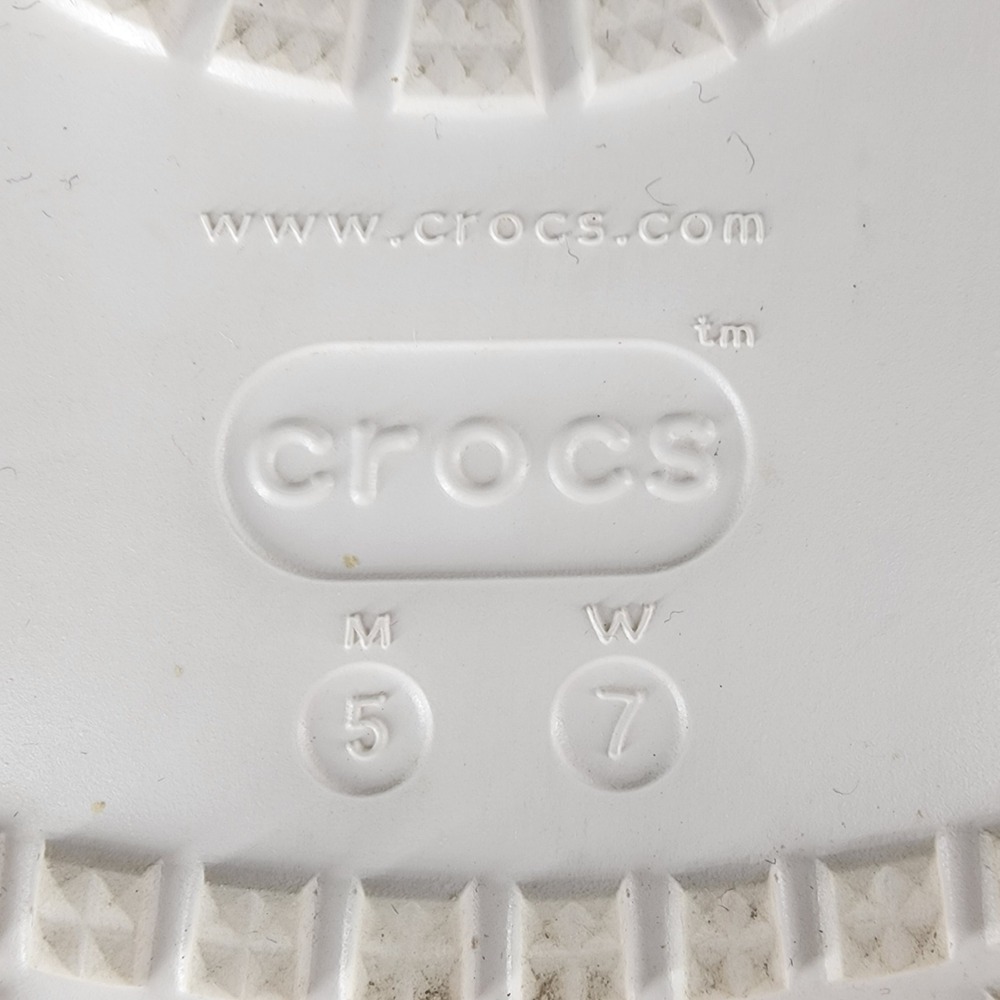 Crocs Classic Bae Clog Black Rainbow Spray Dye Platform Sandals Women Size 7 - Picture 3 of 9